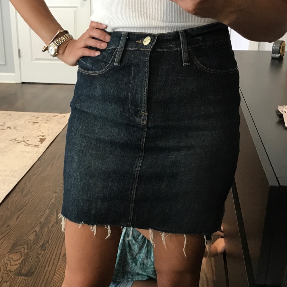 Frame Denim Skirt